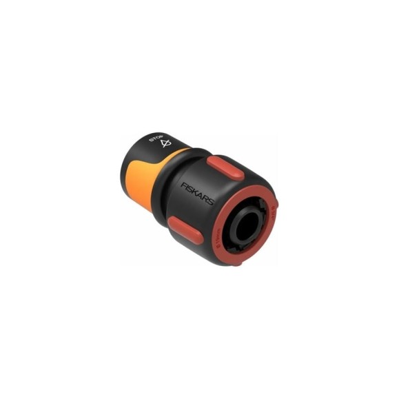 Коннектор с автостопом 3/4" Fiskars 1027081 Коннектор с автостопом 3/4" Fiskars 1027081