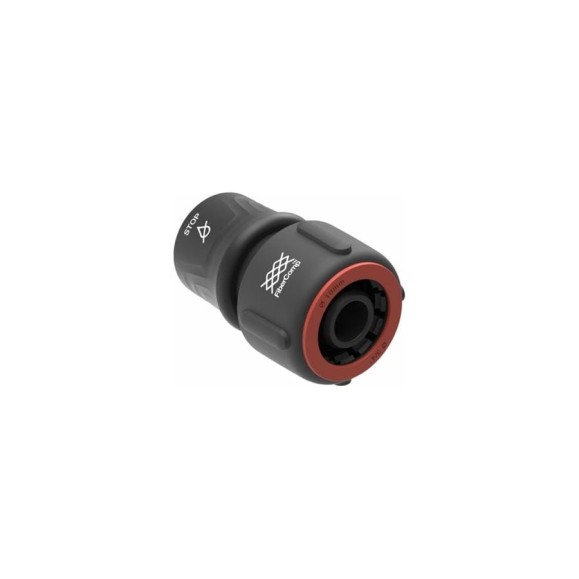 Коннектор FiberComp для шланга 3/4" c автостопом Fiskars 1054790 Коннектор FiberComp для шланга 3/4" c автостопом Fiskars 1054790