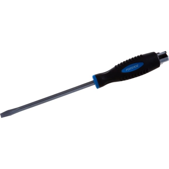 Шлицевая силовая магнитная отвертка Forsage под ключ Profi F-70280175(26915)
