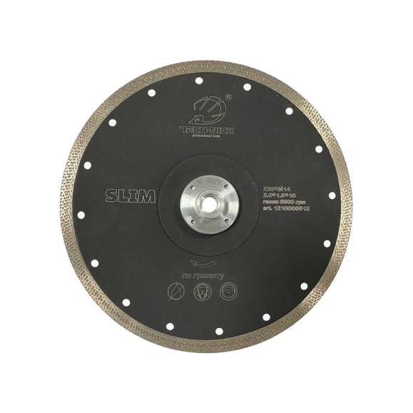 Диск алмазный турбо по граниту SLIM (230 мм; М14) TECH-NICK 121.000.6612 Диск алмазный турбо по граниту SLIM (230 мм; М14) TECH-NICK 121.000.6612