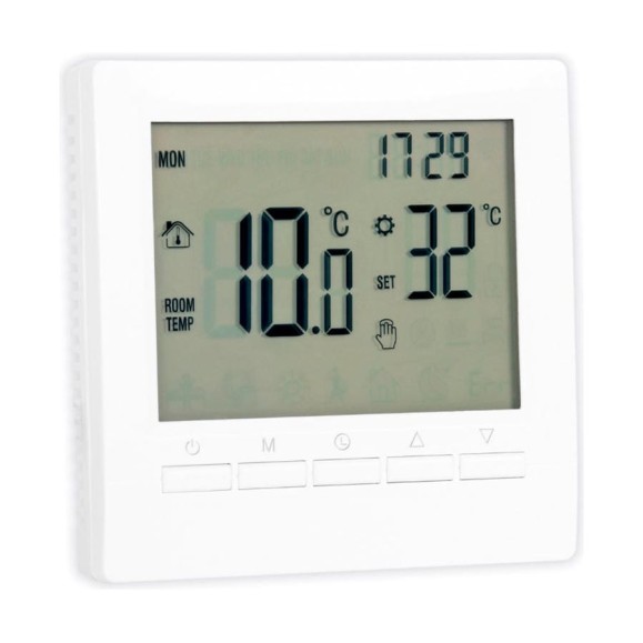 Термостат комнатный двухканальный Teplocom TSFR-Prog-220 (3A; 250В) Бастион 936 Термостат комнатный двухканальный Teplocom TSFR-Prog-220 (3A; 250В) Бастион 936