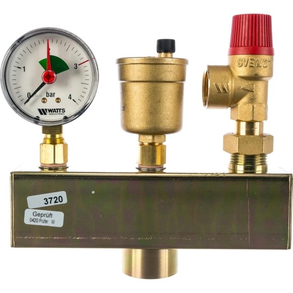 Группа безопасности Watts KSG30/ISO2 1", 3bar 10005227 Группа безопасности Watts KSG30/ISO2 1", 3bar 10005227