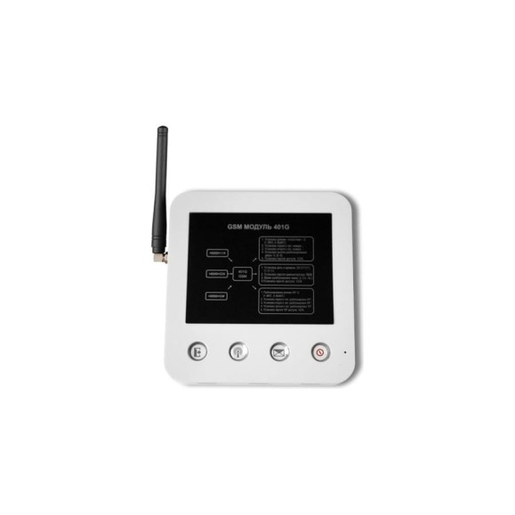 Дополнительное устройство Kenwei KW-401G GSM коммутатор домофона, белый CC000001389 Дополнительное устройство Kenwei KW-401G GSM коммутатор домофона, белый CC000001389