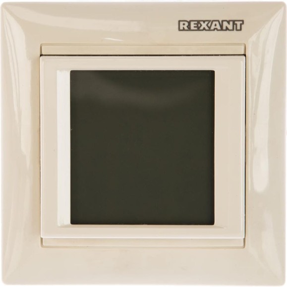 Терморегулятор сенсорный RX-418H (бежевый) REXANT 51-0565