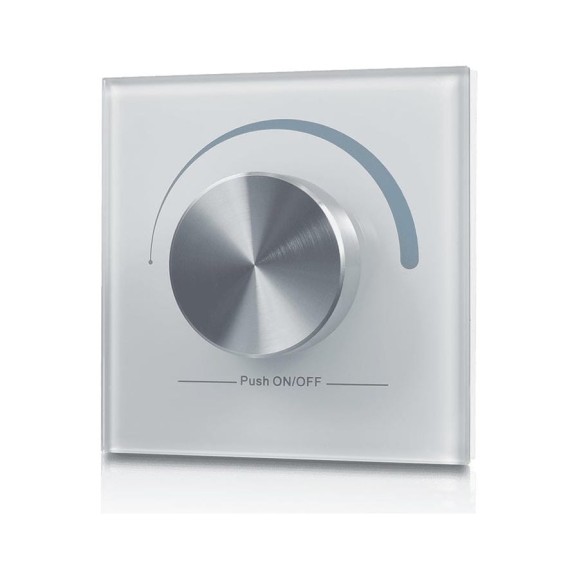 Радио панель с валкодером Easydim W-DIM W Белая 00-00001508 Радио панель с валкодером Easydim W-DIM W Белая 00-00001508