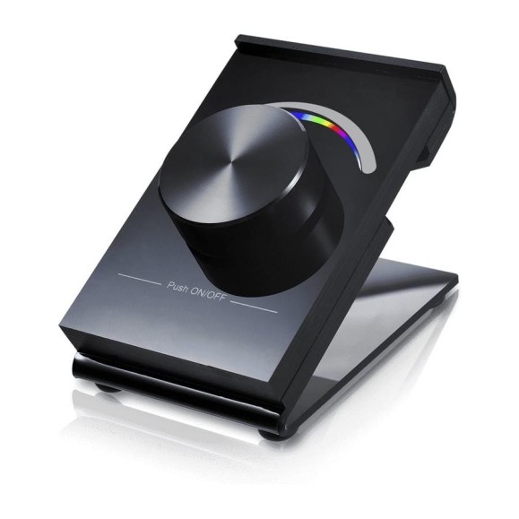 Радио пульт Easydim DESK-RGB дект с валкодером на 1 зону для RGB ленты 00-00001516