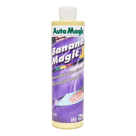 Крем-воск для защиты кузова AutoMagic Banana Magic с банановым маслом, 473 мл 73R
