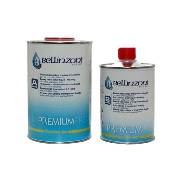 Эпоксидный клей Bellinzoni 5000 PremTransp прозрачный/жидкий 1,0+0,5кг 004210103 Эпоксидный клей Bellinzoni 5000 PremTransp прозрачный/жидкий 1,0+0,5кг 004210103