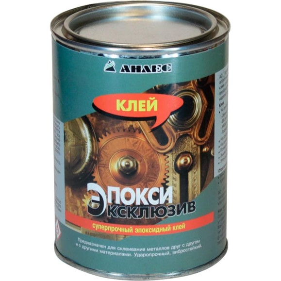 Клей Анлес Эпокси-Эксклюзив 1,3кг 70076 Клей Анлес Эпокси-Эксклюзив 1,3кг 70076