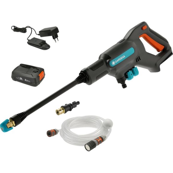 Аккумуляторная мойка высокого давления Gardena AquaClean Li-18 14800-20.000.00 Аккумуляторная мойка высокого давления Gardena AquaClean Li-18 14800-20.000.00