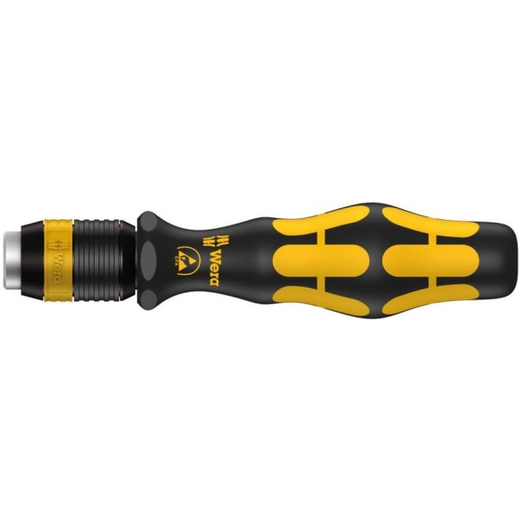 Ручка-битодержатель WERA 813 R ESD 1/4" WE-051273 Ручка-битодержатель WERA 813 R ESD 1/4" WE-051273