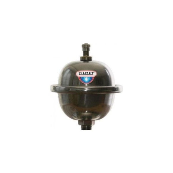 Расширительная емкость Zilmet INOX-PRO 0,16 л, 15 Бар, 1/2" G, -10 +99 С, серый 11B000AA00 Расширительная емкость Zilmet INOX-PRO 0,16 л, 15 Бар, 1/2" G, -10 +99 С, серый 11B000AA00