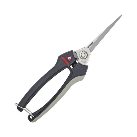 Секатор плоскорез Bellota изогнутое длинное лезвие 3629 INOX-GR25MB