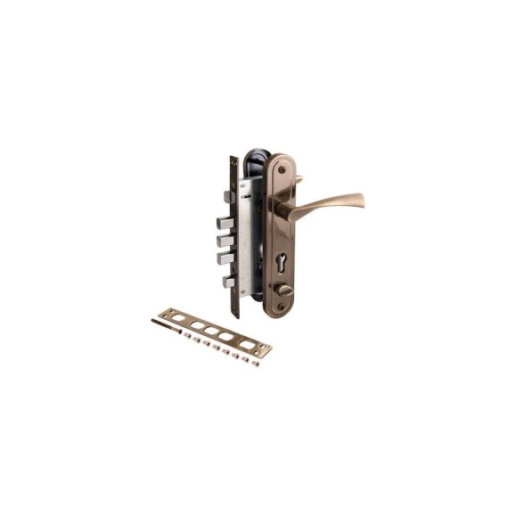 Врезной замок Avers T-0523-C-AB-L 28789 Врезной замок Avers T-0523-C-AB-L 28789