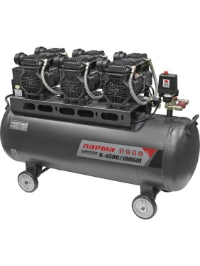 Компрессор Парма K-4500/100БМ безмасляный 3*1500 Вт, 100л, 711 л/м 02.014.00009 Компрессор Парма K-4500/100БМ безмасляный 3*1500 Вт, 100л, 711 л/м 02.014.00009