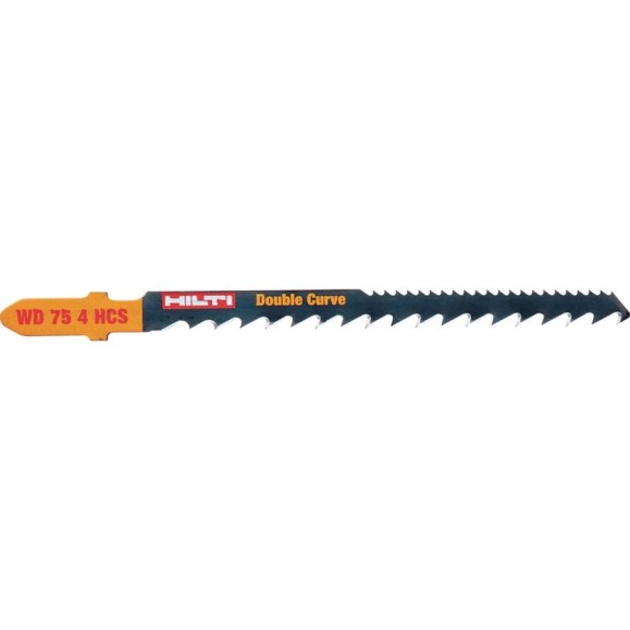 Полотно WD 75 4 HCS 5 шт для лобзика Hilti 2154918 Полотно WD 75 4 HCS 5 шт для лобзика Hilti 2154918