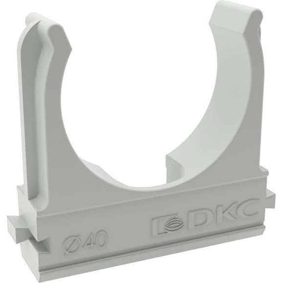 Держатель с защелкой DKC, d40мм упак 50шт 51040DIY