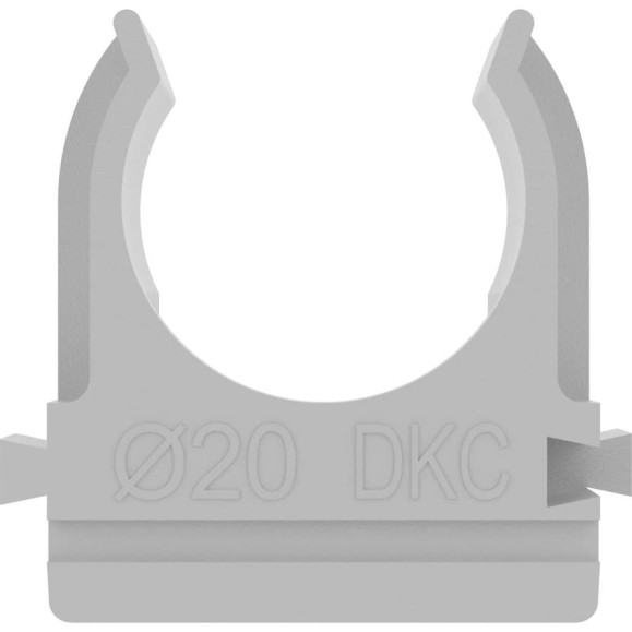 Держатель с защелкой DKC д20 мм упак 100 шт 51020 Держатель с защелкой DKC д20 мм упак 100 шт 51020