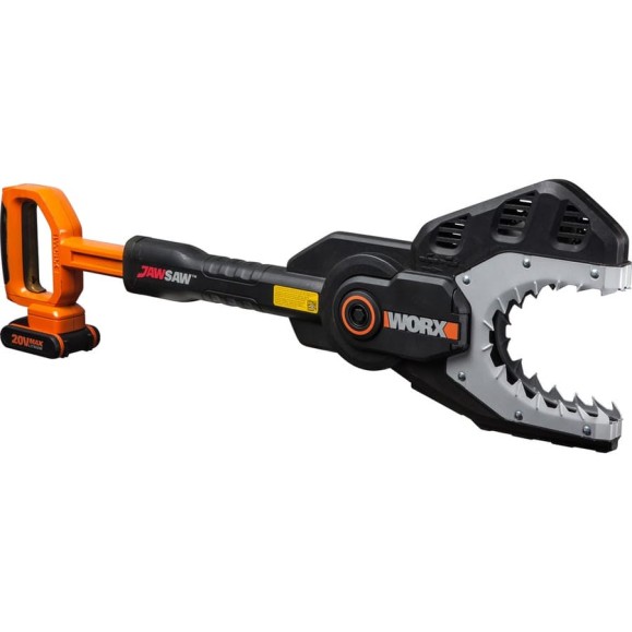 Цепная аккумуляторная пила WORX JawSaw 20 В, 2.0 А*ч WG329E.5 Цепная аккумуляторная пила WORX JawSaw 20 В, 2.0 А*ч WG329E.5