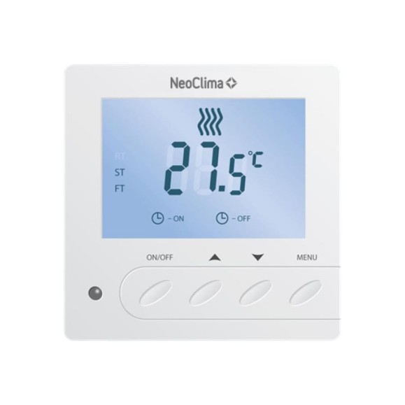 Терморегулятор встраиваемый цифровой NCTR-35E Neoclima 38624 Терморегулятор встраиваемый цифровой NCTR-35E Neoclima 38624