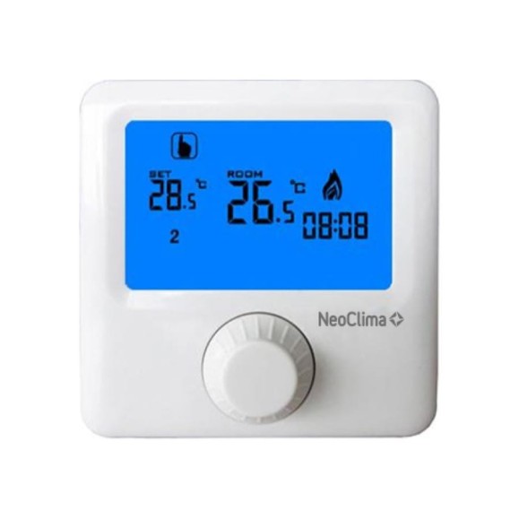 Терморегулятор встраиваемый цифровой NCTR-20CM Neoclima 38622 Терморегулятор встраиваемый цифровой NCTR-20CM Neoclima 38622