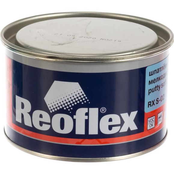 Мелкодисперсная шпатлевка Reoflex Soft 0.6 кг RX S-02/600 Мелкодисперсная шпатлевка Reoflex Soft 0.6 кг RX S-02/600