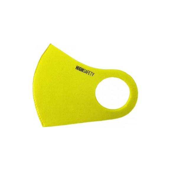 Многоразовая неопреновая защитная маска HIGH SAFETY, желтый, L/XL HS-M01-Y-LXL1