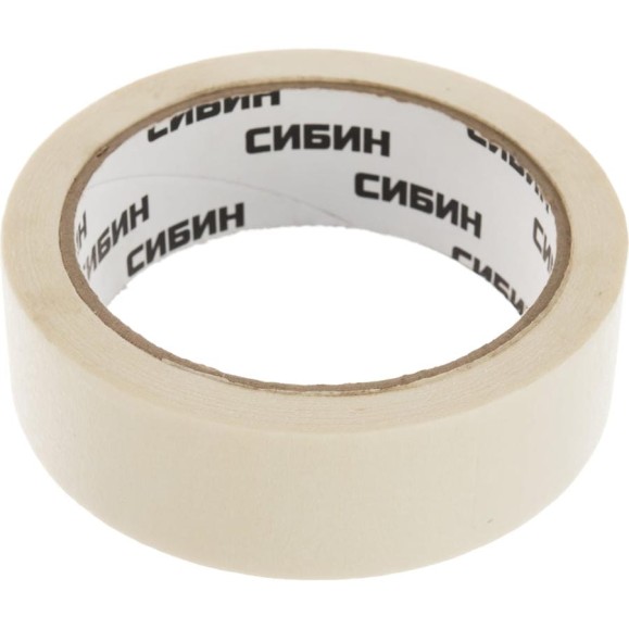 Малярная лента СИБИН креповая, 30мм х 25м 12111-30_z01