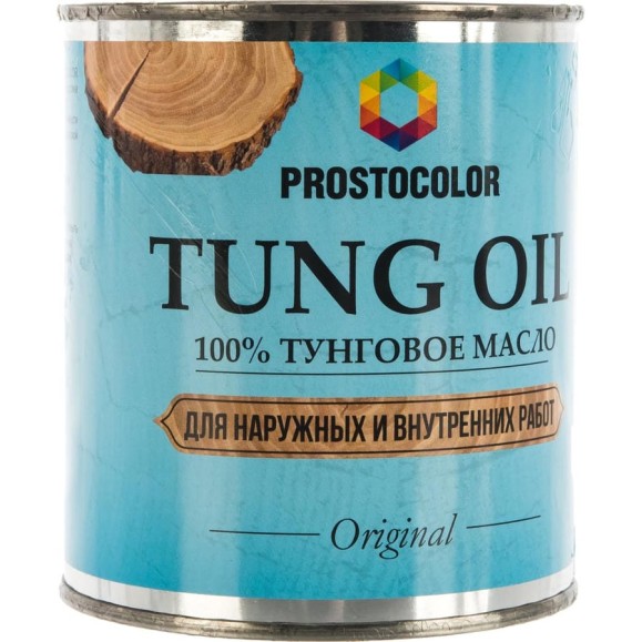Тунговое масло ПРОСТОКОЛОР TUNG OIL 100% 0,75 л 95807 Тунговое масло ПРОСТОКОЛОР TUNG OIL 100% 0,75 л 95807