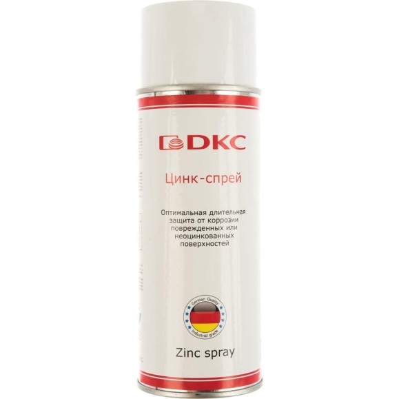 Цинковая краска-спрей DKC 400 мл 37039HDZ Цинковая краска-спрей DKC 400 мл 37039HDZ