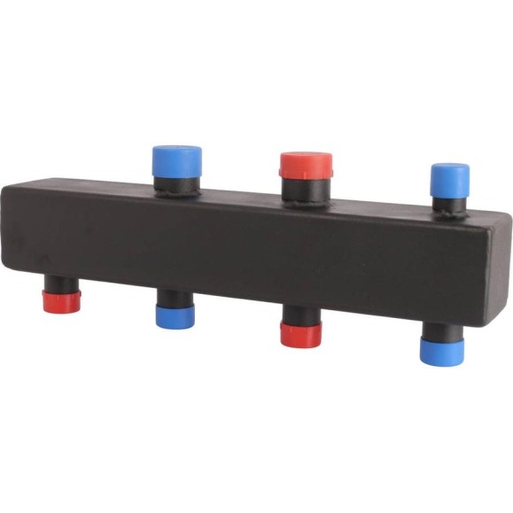 Коллектор ROMMER 2 отопительных контура 1х1 1/4 RDG-0016-004002 RG008T2Q1E2NLF Коллектор ROMMER 2 отопительных контура 1х1 1/4 RDG-0016-004002 RG008T2Q1E2NLF