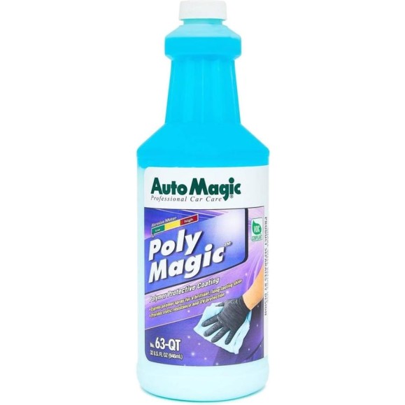 Полимер для защиты кузова AutoMagic Poly Magic 960 мл 63-QT Полимер для защиты кузова AutoMagic Poly Magic 960 мл 63-QT