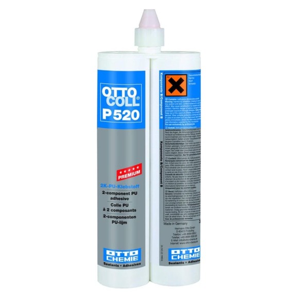 Профессиональный полиуретановый двухкомпонентный клей OTTO-CHEMIE P520/C635
