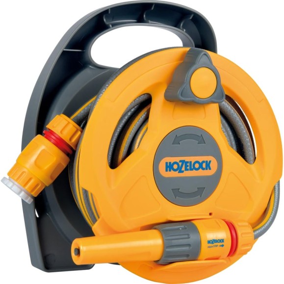 Катушка HoZelock 2427 Микро Click & Go со шлангом 10 м и комплектом фитингов 2427 3600 24273600