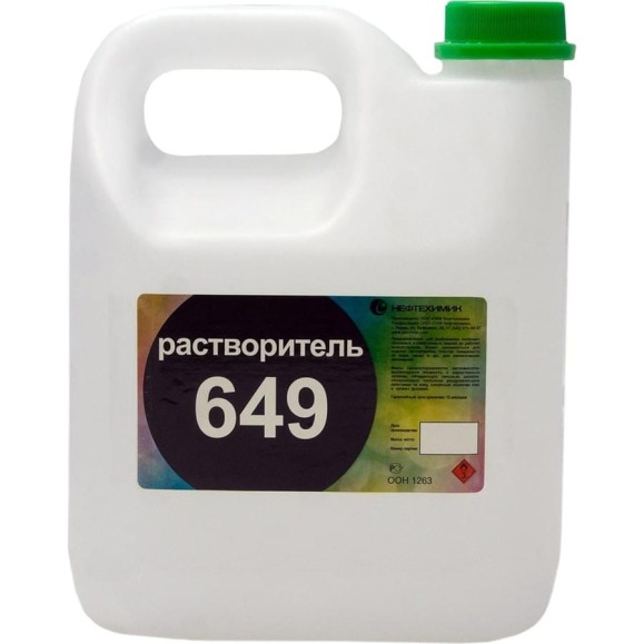 Растворитель НЕФТЕХИМИК 649 3л 6493000 Растворитель НЕФТЕХИМИК 649 3л 6493000