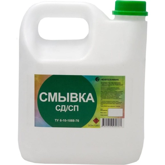 Смывка краски НЕФТЕХИМИК СД/СП 3л СДСП3000 Смывка краски НЕФТЕХИМИК СД/СП 3л СДСП3000