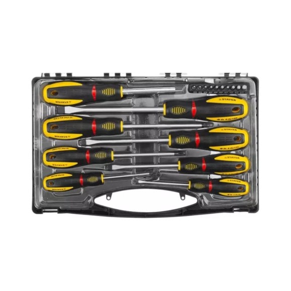 Отвертки с битами Stayer Professional 25133-H8 18 предметов 25133-H8_z03 Отвертки с битами Stayer Professional 25133-H8 18 предметов 25133-H8_z03