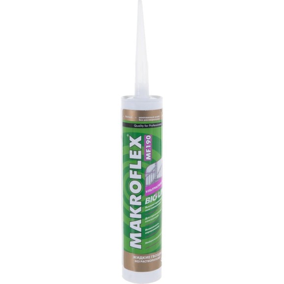 Ультрасильный клей Makroflex Bio Line MF190 0,4кг тов-148220 Ультрасильный клей Makroflex Bio Line MF190 0,4кг тов-148220