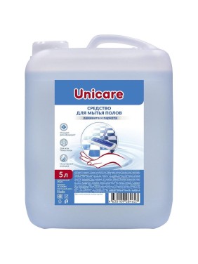 Средство для мытья полов UNICARE ПВХ, 5л Я0000024255 Средство для мытья полов UNICARE ПВХ, 5л Я0000024255