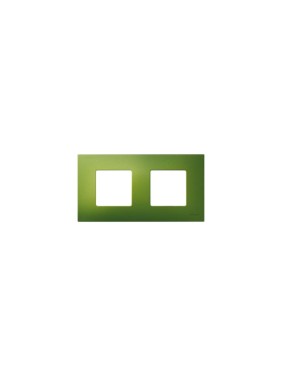 Декоративная накладка Simon на рамку базовую, 2 поста, S27 Play, Arctic, зелёный 2700627-084