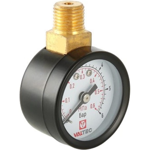 Манометр для редуктора VALTEC VT.088.N VT.088.0.R Манометр для редуктора VALTEC VT.088.N VT.088.0.R