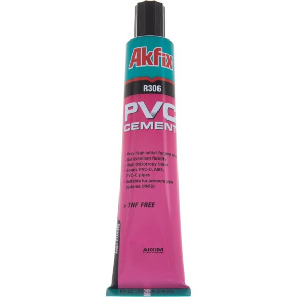 Клей для ПВХ Akfix R306 50 гр PA005 Клей для ПВХ Akfix R306 50 гр PA005