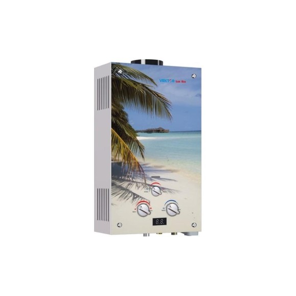 Газовая колонка Vektor LUX ECO 20-2 Пальмы