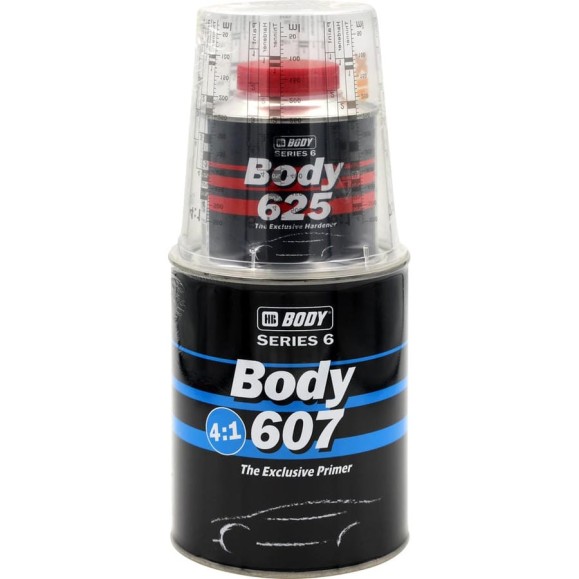 Грунт 607 4:1 черн. 0,8л + Отвердитель PROLINE 625 0,2л HB BODY комплект 6070206251 Грунт 607 4:1 черн. 0,8л + Отвердитель PROLINE 625 0,2л HB BODY комплект 6070206251