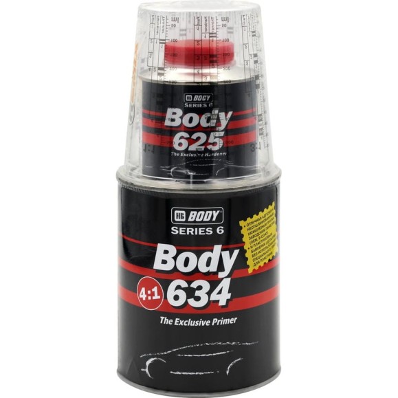 Грунт PROLINE 634 4:1 бел. 0,8л + Отвердитель PROLINE 625 0,2л HB BODY комплект 6340106251 Грунт PROLINE 634 4:1 бел. 0,8л + Отвердитель PROLINE 625 0,2л HB BODY комплект 6340106251