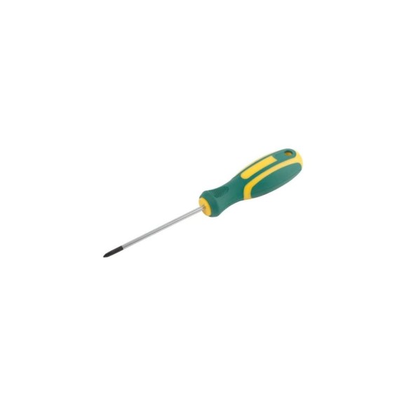 Отвертка FIT Контур, CrV сталь, 6х100 мм РН2 55194 Отвертка FIT Контур, CrV сталь, 6х100 мм РН2 55194