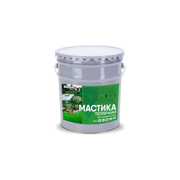 Тепличная мастика Бизон 5 л 901505