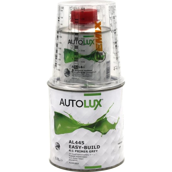 Грунт-наполнитель Autolux 2К 4+1 серый 0,8л + AL514/S0.2 отвердитель MS стандартн AL445/S0.8/514 Грунт-наполнитель Autolux 2К 4+1 серый 0,8л + AL514/S0.2 отвердитель MS стандартн AL445/S0.8/514