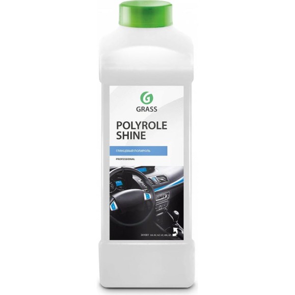 Полироль для кожи, резины и пластика 1 л Grass Polyrole Shine 341001 Полироль для кожи, резины и пластика 1 л Grass Polyrole Shine 341001