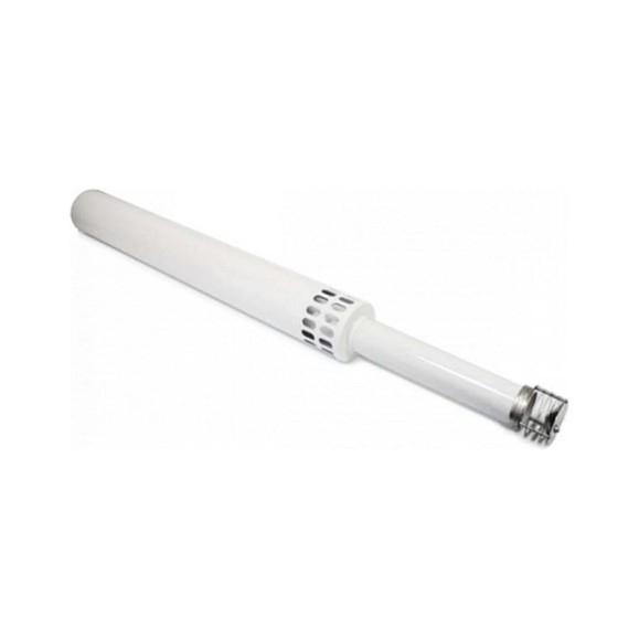 Коаксиальная труба BAXI с наконечником, диаметр 60/100 мм, длина 1100 мм KHG71413611 Коаксиальная труба BAXI с наконечником, диаметр 60/100 мм, длина 1100 мм KHG71413611